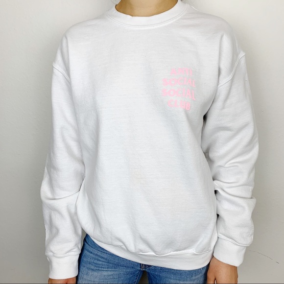 Anti Social Social Club Tops - Anti Social Social Club Crewneck Sweatshirt Sz M